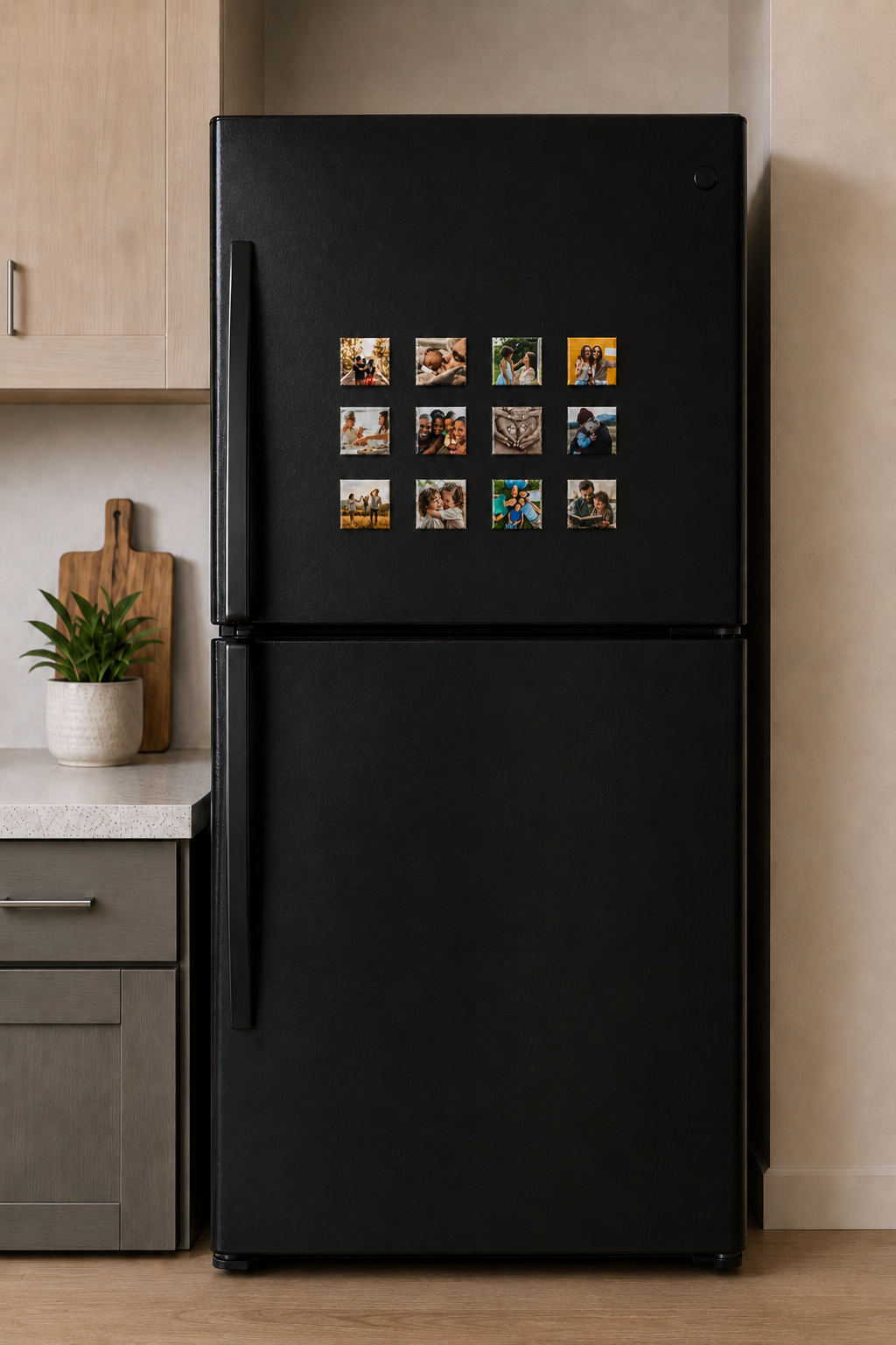 Custom Fridge Magnets Set (12 Images)