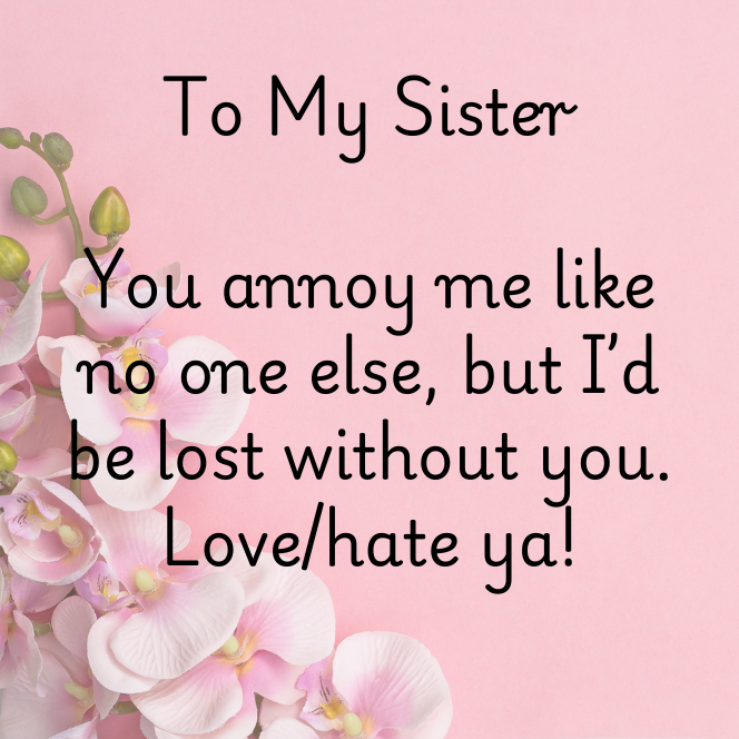 To my sister 02