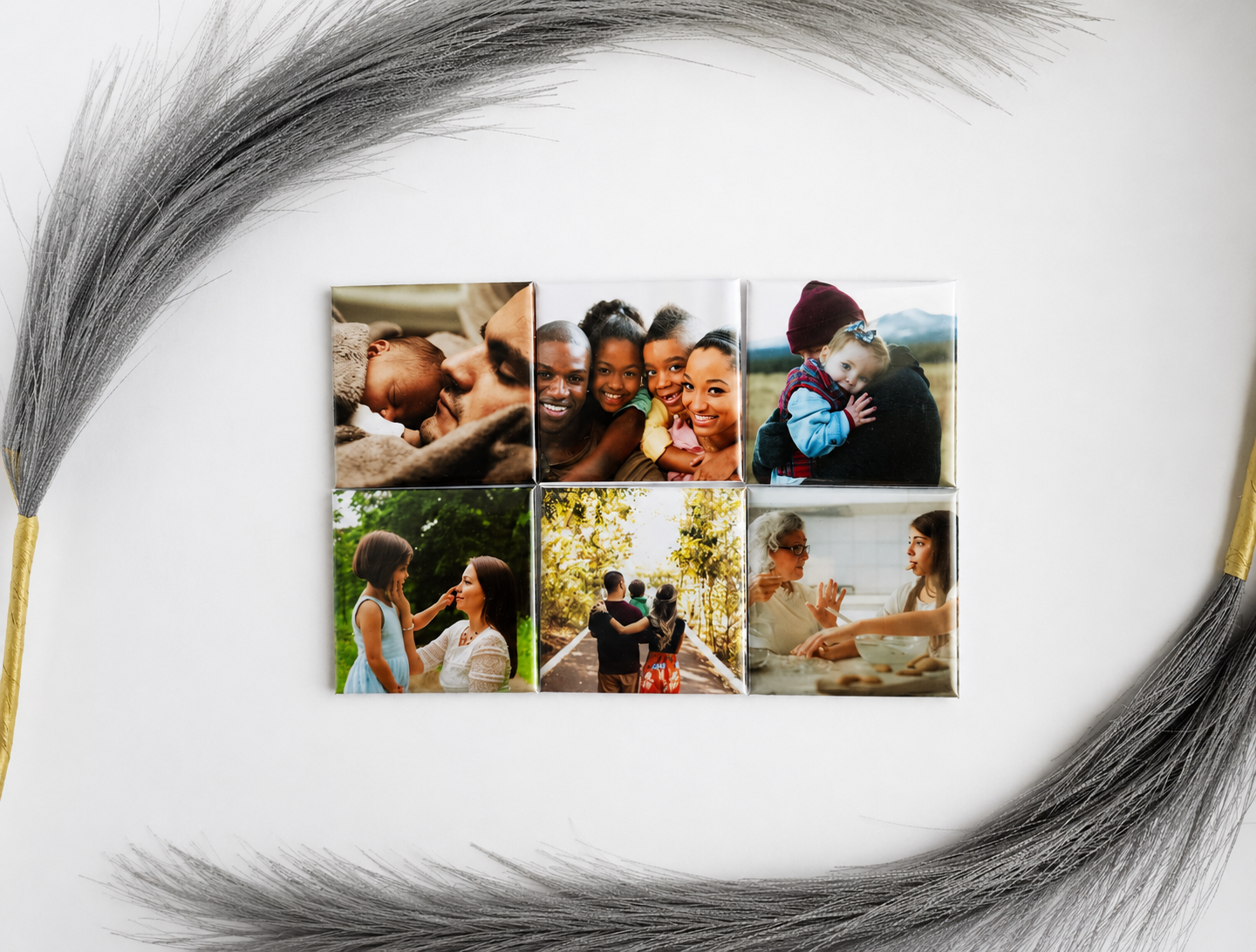 Custom Fridge Magnets Set (6 Images)