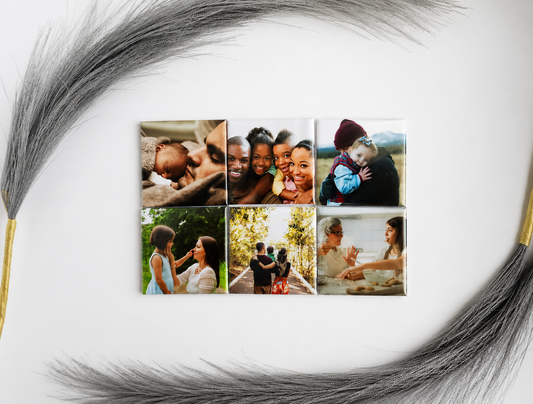 Custom Fridge Magnets Set (6 Images)
