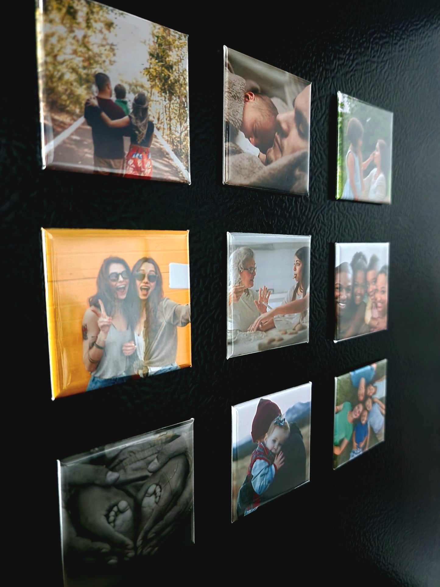 Custom Fridge Magnets Set (12 Images)