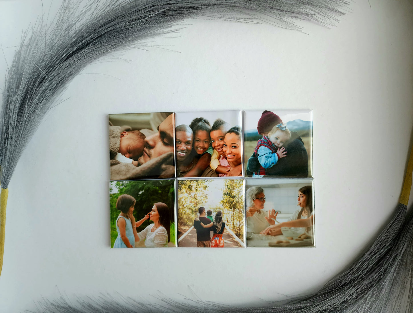 Custom Fridge Magnets Set (6 Images)