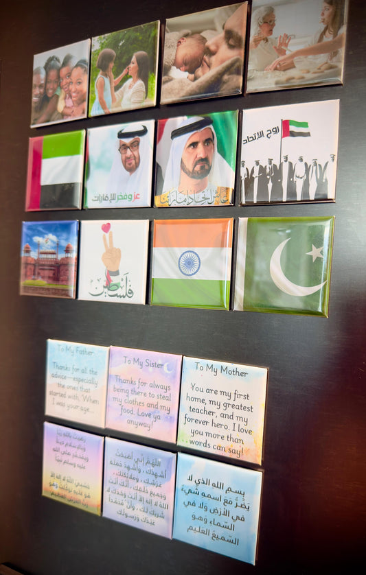 Custom Fridge Magnets Set (24 Images)