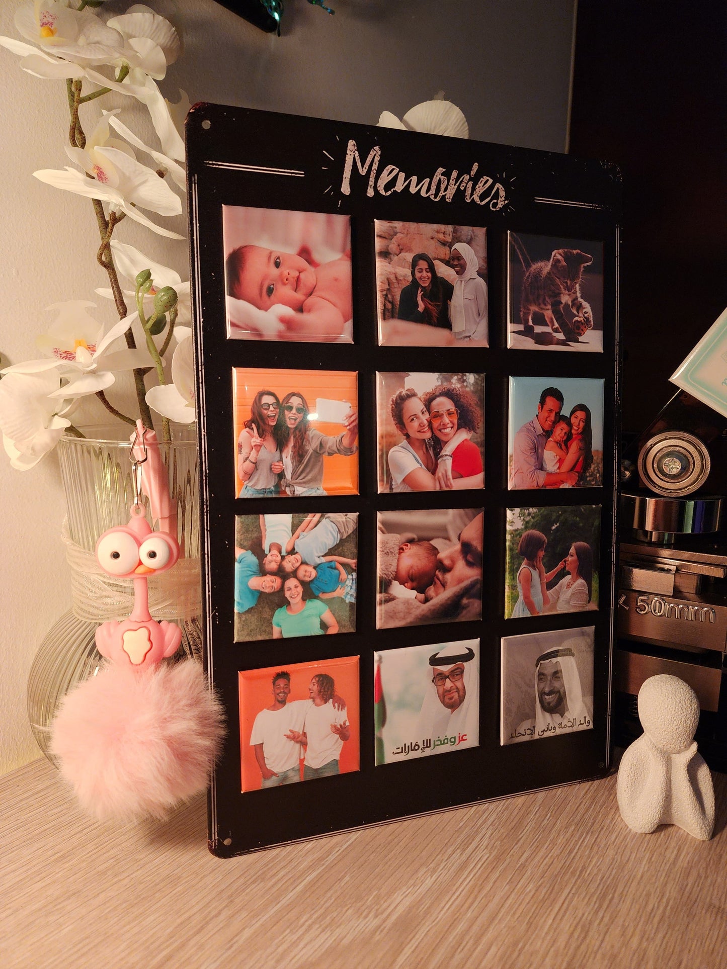 Custom Fridge Magnets Set (12 Images)